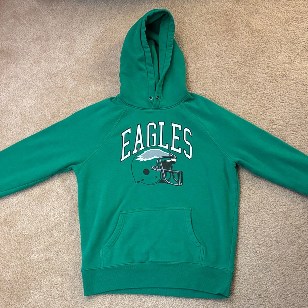 HOMAGE Soft Green Eagles Hoodie